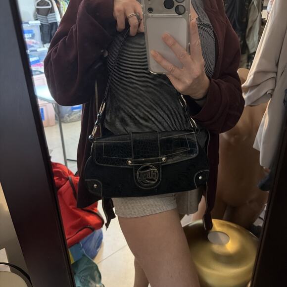 Rare Vintage Y2K 90s FUBU Small Purse Shoulder Bag Deadstock Mc Bling Snakeskin - Picture 14 of 14